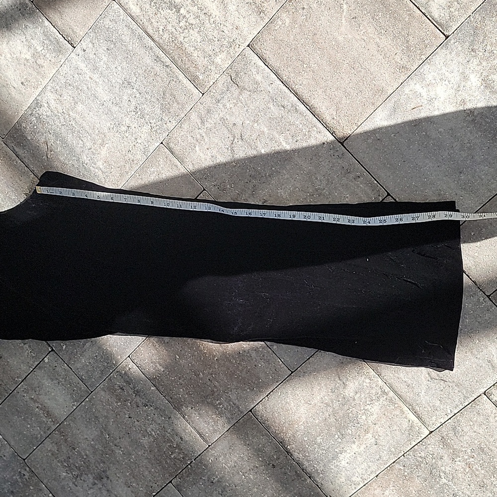 NWT GAP Recycled High Rise Velvet Wide-Leg Pants Black Sz 10 - Picture 9 of 14
